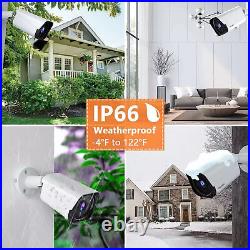 1080P Outdoor Home Security Camera System Night vision Cctv Wired 8Ch Dvr Kit