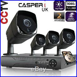 1080p HD CCTV system 4CH DVR 2.0MP Outdoor Bullet Camera kit 40M IR Night vision