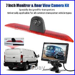 12/24V Night Vision Waterproof Camera Backup Monitor Kit Fit for Transit MK8