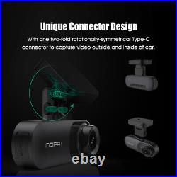 1600P WiFi Dash Cam Built-in GPS Car Cameras Night Vision+IPS Hard Wire Kit