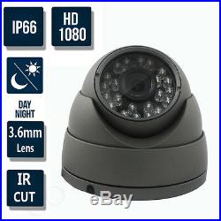 16CH Hikvision CCTV 1080P DVR 2.4MP NightVision Outdoor Home Security System Kit