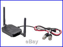 2 Camera Outdoor Digital Wireless CCTV Kit with 15m Night Vision & Receiver