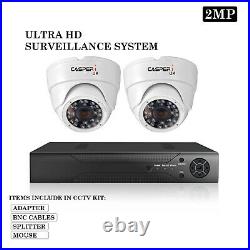 2mp 4ch 8ch Cctv System Uhd Dvr Hd Outdoor Camera Home Security Kit