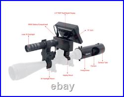 400M Infrared Night Vision Rifle Scope Hunting Kit 850nm Sight LED IR Camera