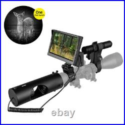 400M Infrared Night Vision Rifle Scope Hunting Kit 850nm Sight LED IR Camera