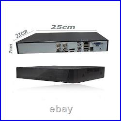 4CH 5MP 1TB CCTV System Camera Outdoor Video night vision DVR Home Security Kit