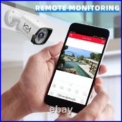 4CH H. 265+ 5MP Lite DVR 1080P Outdoor CCTV Home Security Camera System HDMI Kit