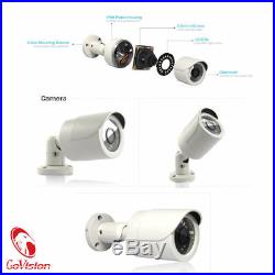 4CH Hikvision CCTV HD 1080P 2.4MP NightVision Outdoor Home Security System Kit