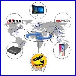 4K 8MP POE CCTV System 2-Way Audio Security WIFI Camera Night Vision 2TB HDD Kit