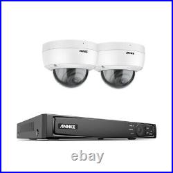 4K ANNKE H. 265+ NVR Recorder PoE 8MP CCTV IP Camera System Home Surveillance Kit