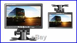 4Pin Car Parking Reversing Camera + 7 LCD Rear View Monitor Kit Truck Bus Van