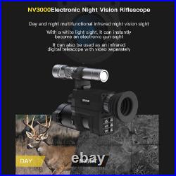4X Digital IR Night Vision Monocular Hunting Cameras 850nm Infrared Telescope