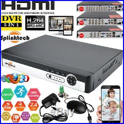 4/8/16CH 1080P CCTV DVR 2.4MP Camera Video Night Vision Home Security System Kit