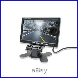 4 Wireless Car Reversing Camera + 7 LCD Monitor Rear View Kit for Truck Bus Van