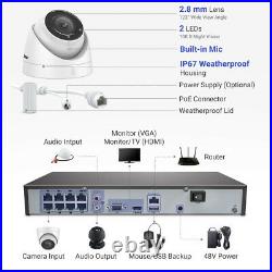 4k Annke Cctv System Ip Poe Nvr 8mp Audio Camera Ai Nightvision For Security Kit