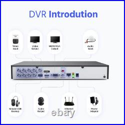 4k Cctv System Annke 8ch 8mp Dvr Home VIVID Hd Security Camera Night Vision Kit