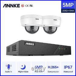 5MP ANNKE CCTV Camera System 8CH 6MP POE IP NVR Color Night Vision Security Kit
