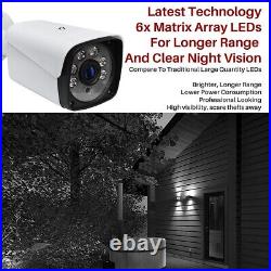 5MP CCTV Camera System Kit Full HD DVR Recorder Outdoor Home With 1TB Hard Drive