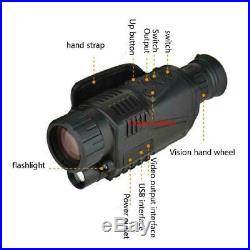 5X40 Digital Monocular Night Vision Infrared Night-Vision Camera Kit Monocu O0N9