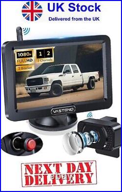 5 Reversing HD Backup Camera Kit For Cars Vans Trucks Camper Van Trailer
