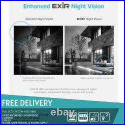 5mp Camera 4/8/16ch Waterproof 40m Night Vision In-outdoor Hikvision Cctv Kit
