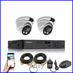 5mp Cctv Camera System 4k 4/8 Channel Dvr Outdoor Nightvision Home Security Kit
