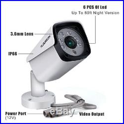 5mp Cctv System 8ch Dvr 4k Uhd Night Vision Outdoor Hd Camera Security Kit Ip66