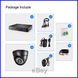 700TVL Dome Night Vision CCTV Camera Kit 8CH DVR 960H HDMI H. 264 Security System