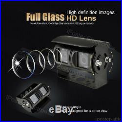 7 Easy-Fit Mirror Monitor Reversing Camera-Black Sony 700TVL CCD Twin Lens Kit