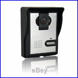 7 Inch Night Vision Video Door Phone Doorbell Intercom 1-camera 3-monitors Kit