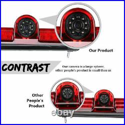 7 Monitor & Rear Brake Light Reversing Camera Kit For Fiat Ducato Citroen Relay