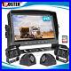 7 Quad Monitor DVR 4PIN 4x 360 View 1080P AHD 2M front Side Backup Camera Truck