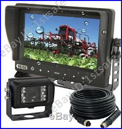 7 Reversing Camera Kit, Waterproof Monitor+1 Rear View Cam For Boat Tractor