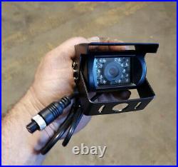 7 Splitscreen Quad Monitor 4PIN 3x IR CCD Rear View Reversing Camera Kit Truck