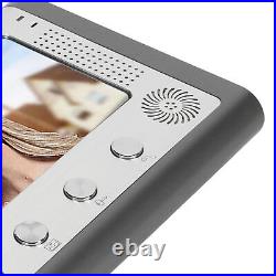 7in Video Intercom System Wired Video Door Phone Doorbell Kit IR Night Vision