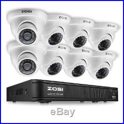 8CAM Security Camera System 720P Wired DVR Kit HD CCTV Outdoor/Indoor