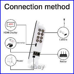 8CH 1080P CCTV Security Camera System Wired Home DVR Kit Outdoor IR Night Vision
