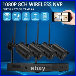 8CH 1080P NVR CCTV Camera Home Security System Kit IR Outdoor Night Vision WiFi