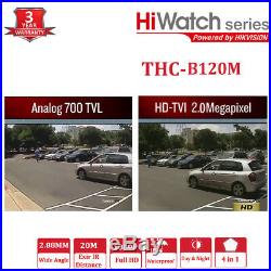 8CH 4CH Hikvision CCTV FULL HD 1080P Night Vision DVR Home Security System Kit