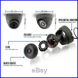 8CH CCTV DVR HD HDMI 2.4MP 1080P Camera Night Vision Home Security System Kit
