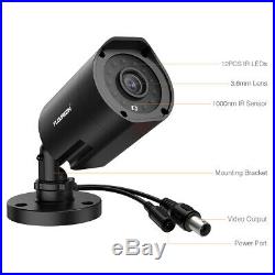 8CH H. 264 HD DVR Outdoor 1080P CCTV Night Vision Home Security Camera System Kit