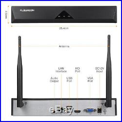 8CH NVR Security System Kit Wireless WIFI CCTV 1080P 4x1080P IP Camera +1TB HDD