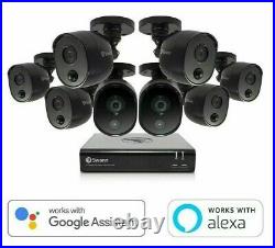 8 Channel/Camera 1080p Full HD DVR Security CCTV System for DVR-8-4480 Kit Black