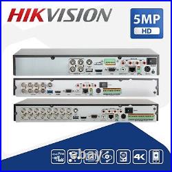 8mp Hikvision Cctv 4k Security Full Kit Dvr Ultra Hd 5mp Cameras Night Vision Uk