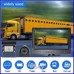 9 4 AHD Car Reversing Rear View Camera Split 4 Screen Monitor Kit For Truck Van