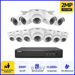 ANNKE 1080P CCTV Camera System 16+2CH H. 265+ DVR Night Vision Home Security Kit