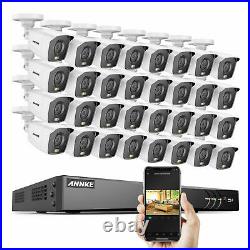 ANNKE 32CH 1080P CCTV Camera System Full Color Night Vision Kit 5IN1 H. 265+ DVR