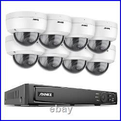 ANNKE 4K 8CH IP POE NVR 5MP Outdoor Security CCTV Camera System Night Vision Kit