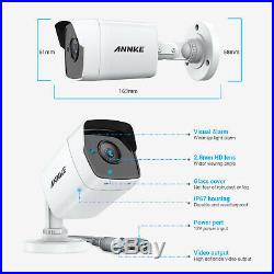 ANNKE 4K 8MP H. 265+ 5IN1 DVR 5MP Vivid HD CCTV Camera Home Security Kit 1TB UK