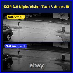 ANNKE 4K CCTV Security Camera Night Vision For DVR Record Home Surveillance Kit